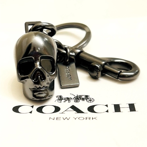 Coach Accessories - RARE Coach Skull Keychain/ Bag Charm